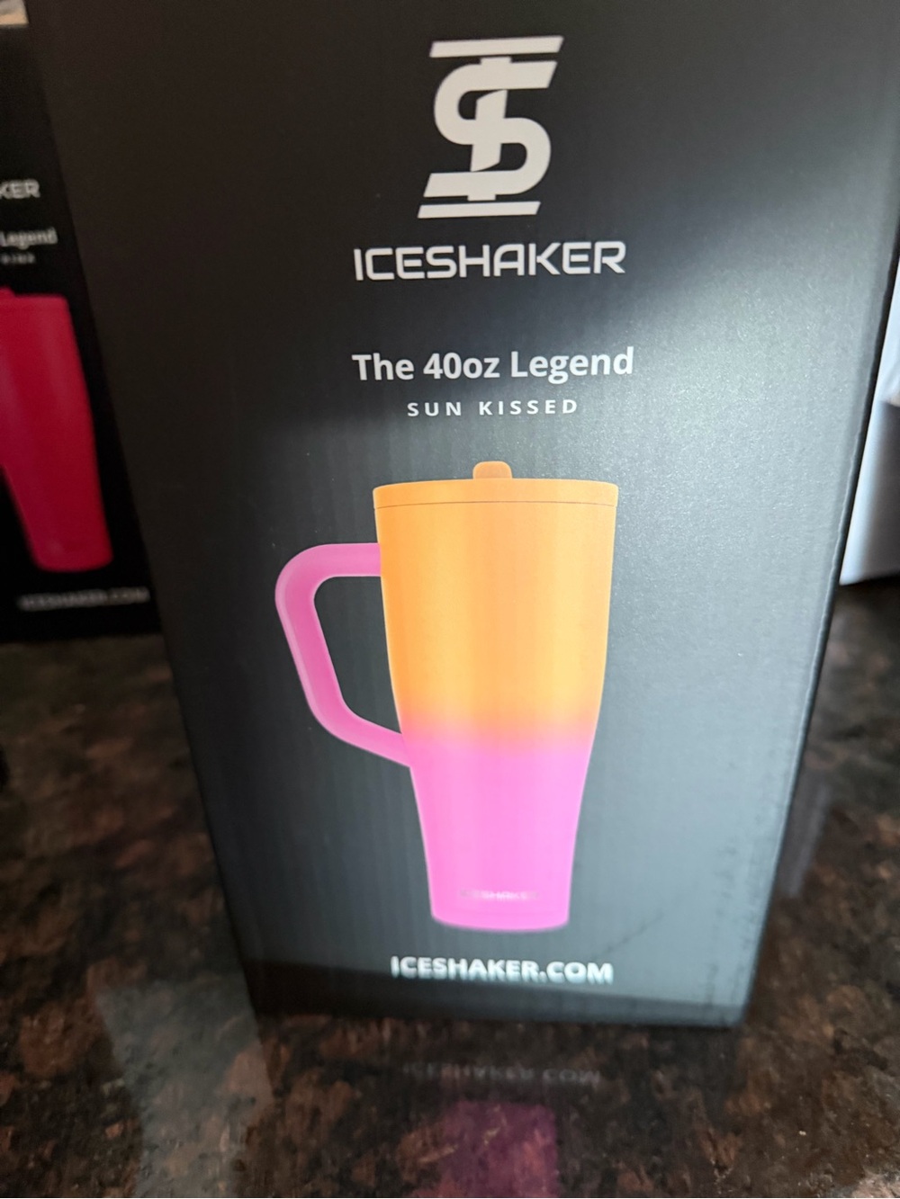 40oz Legend Travel Mug - Sun Kissed Pink & Orange